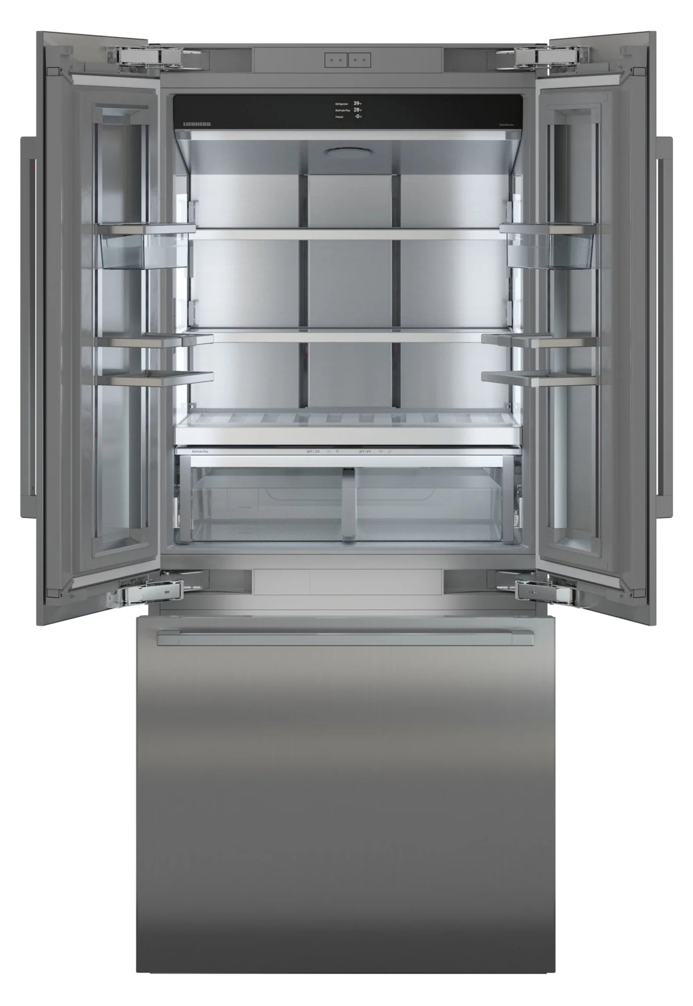 Liebherr Mcb-3652 Monolith 36" Wide 18 Cu. Ft. Energy Star Rated French Door Refrigerator