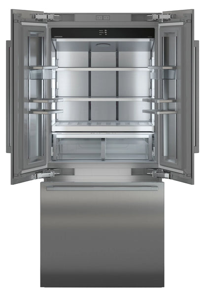Liebherr Mcb-3652 Monolith 36" Wide 18 Cu. Ft. Energy Star Rated French Door Refrigerator