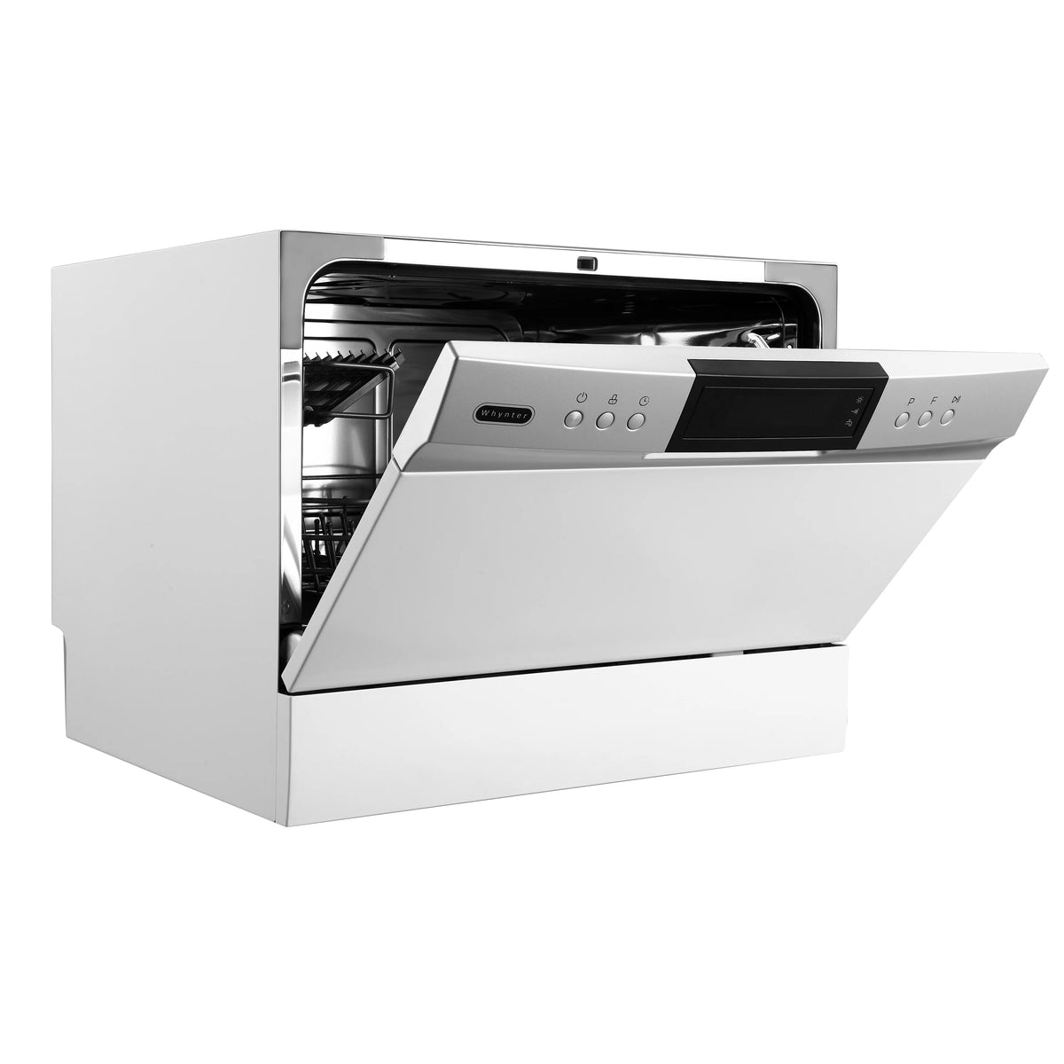 Whynter Countertop Portable Dishwasher, 6 Place Setting, White, LED, Energy Star, White