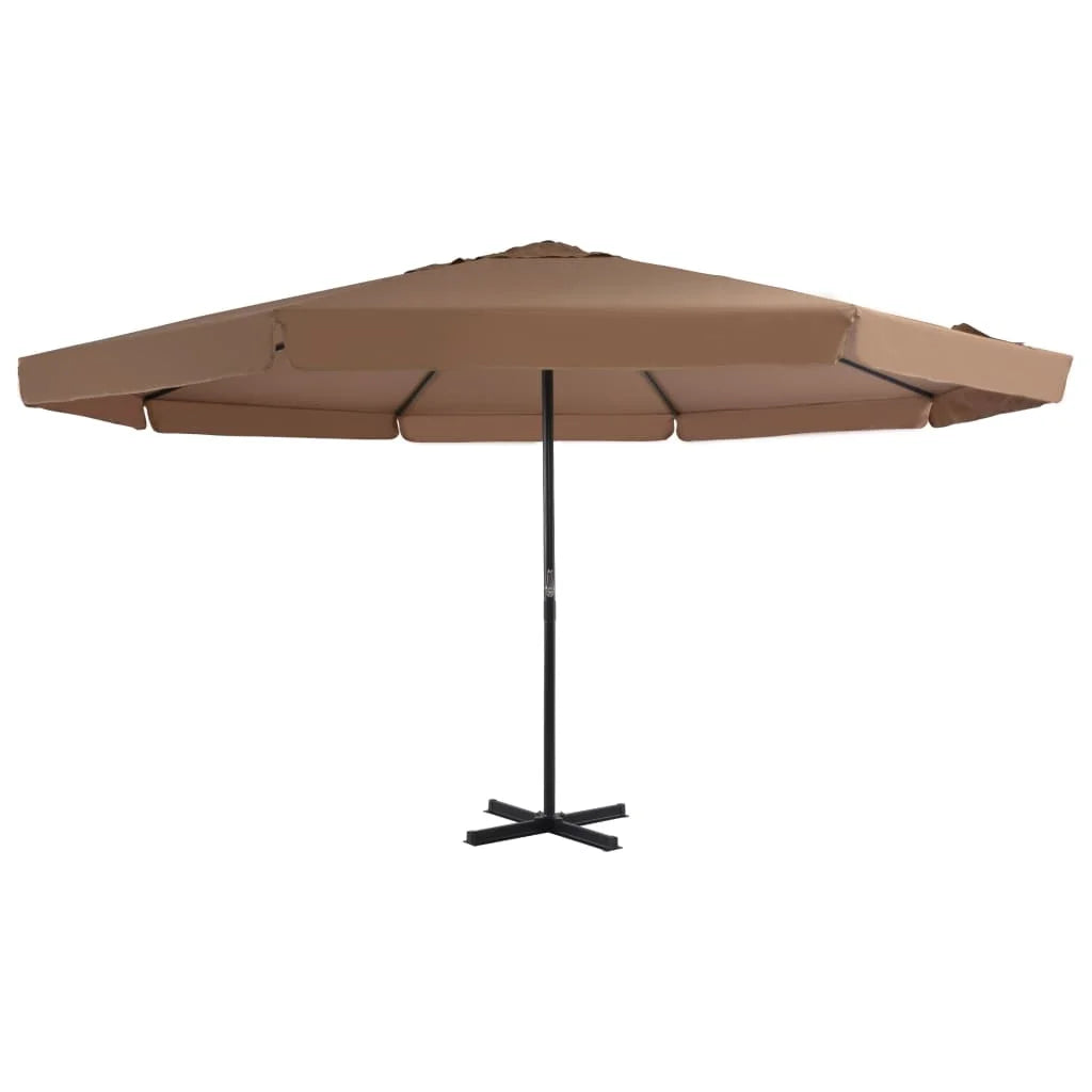 vidaXL Garden Parasol Azure Blue Polyester with PA coating Large