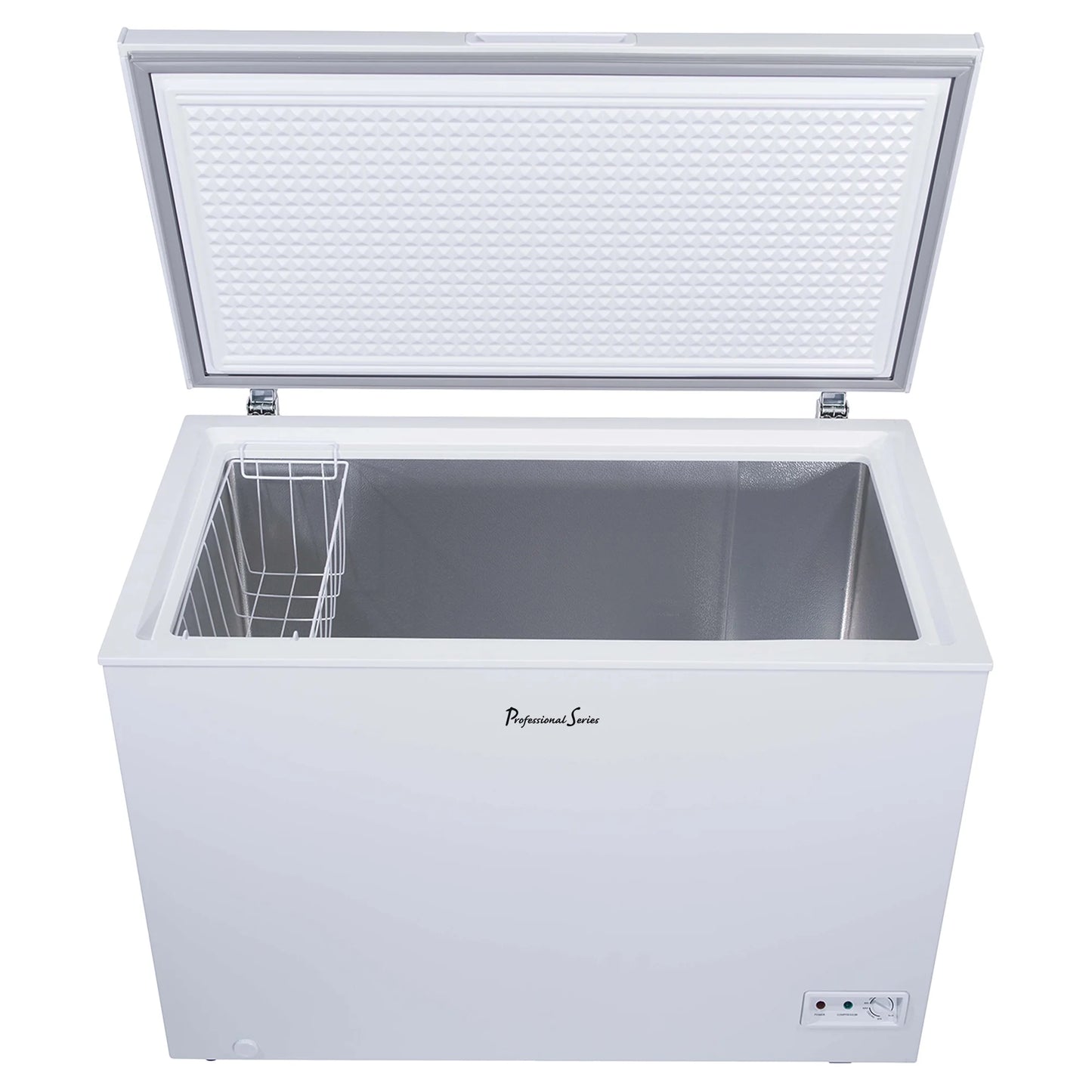 Professional Series 10 Cu Ft Chest Freezer, Manual Defrost, White