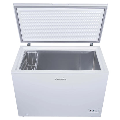 Professional Series 10 Cu Ft Chest Freezer, Manual Defrost, White