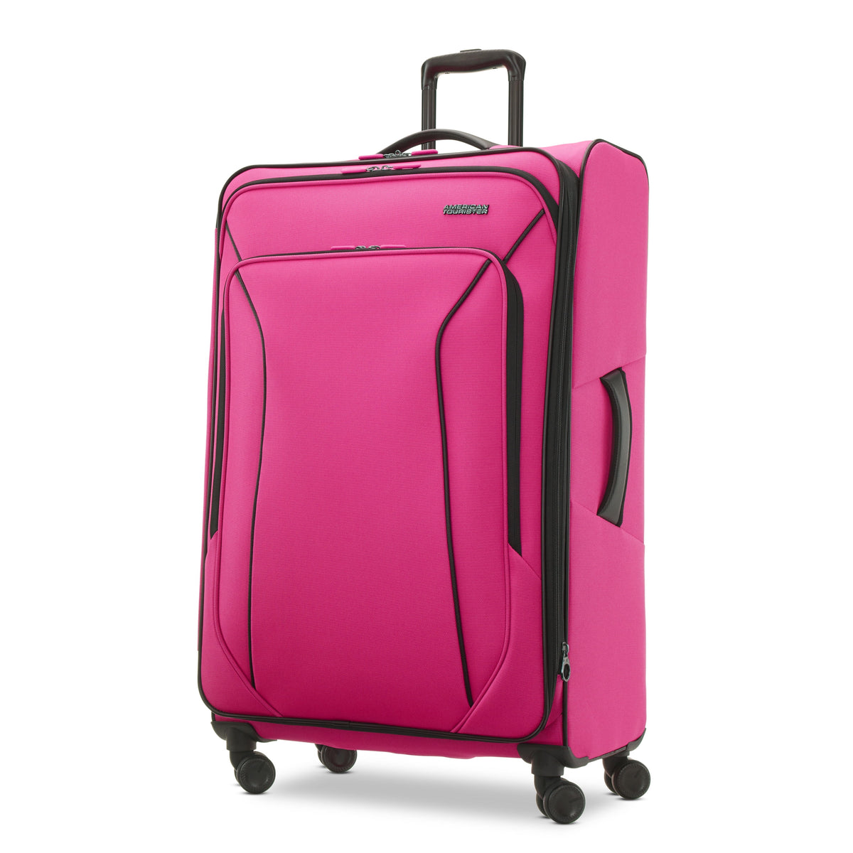 American Tourister X-Lite 3-Piece Luggage Set with Spinner Wheels - Light Grey