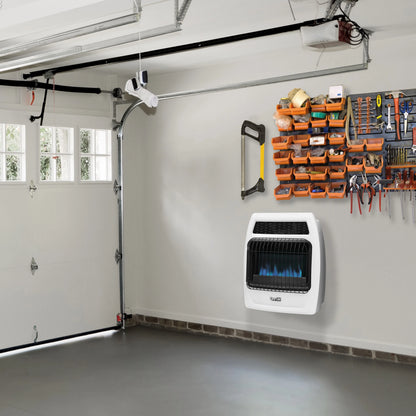 Dyna-Glo 20,000 BTU Liquid Propane Blue Flame Vent Free Thermostatic Wall Heater