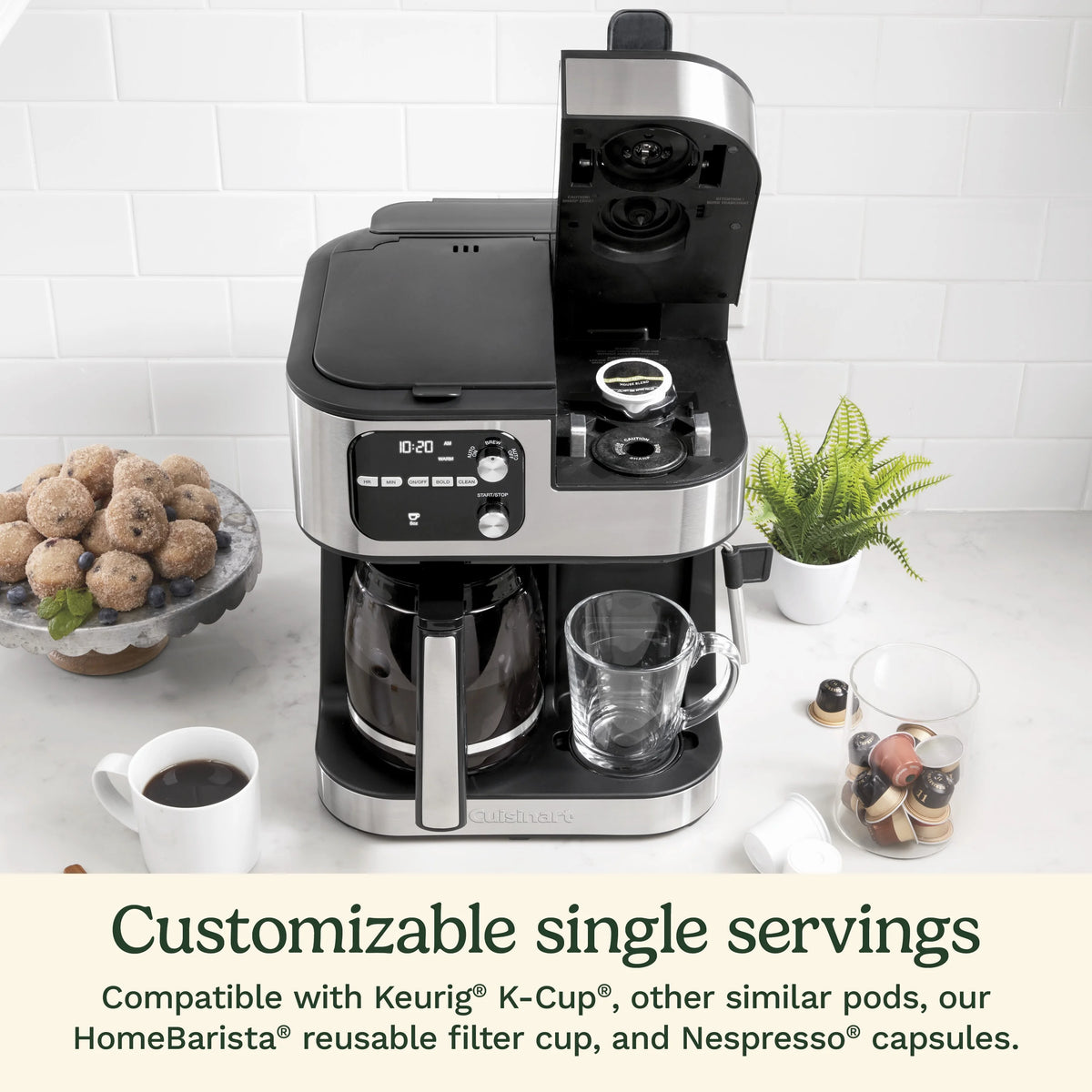 Cuisinart Coffee Center Barista Bar 4-in-1 Coffee Maker