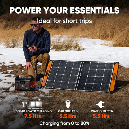 Jackery Portable Power Station Explorer 500, 500W Continuous/1000W Peak Portable Power Stations
