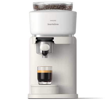 Philips Baristina Automatic Espresso Machine, Milky White
