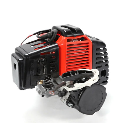 ANQIDI 49CC 2 Stroke Engine Single Cylinder Air-Cooled Motor for Gas Scooters, Pocket Bikes, Mini Choppers