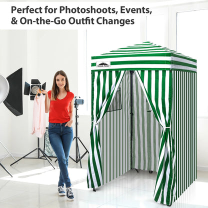 EAGLE PEAK Flex Ultra Compact 4 ft x 4 ft Pop-up Changing Room Canopy, Portable Privacy Cabana