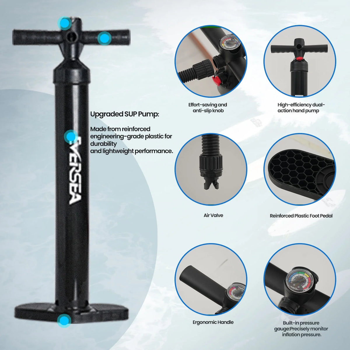 MSEASFREE Inflatable Paddle Board Stand up Paddle Board with Premium SUP Accessories