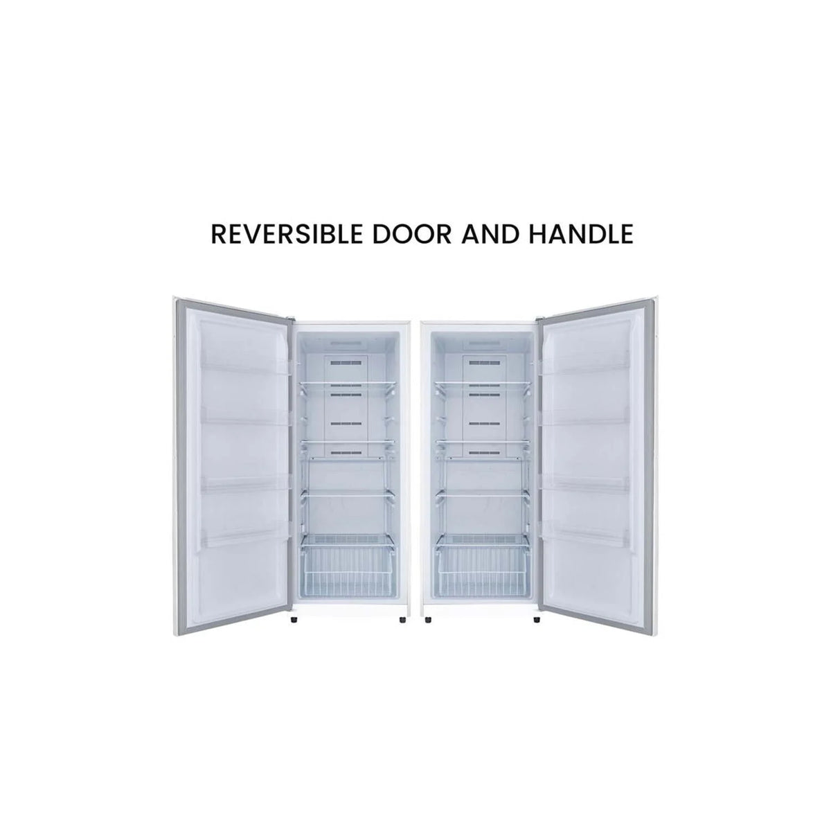 Conserv 17 cu. ft Convertible Upright Freezer/Refrigerator in Stainless