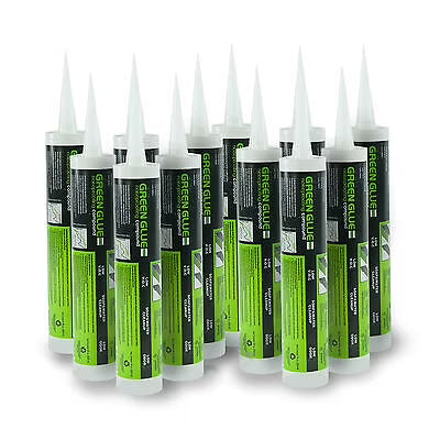Green Glue Soundproofing Damping Compound - Case of 12 Tubes