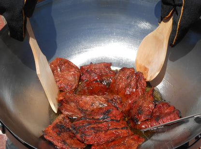 King Kooker #24WC 24" Portable Propane Outdoor Cooker with 18" Steel Wok