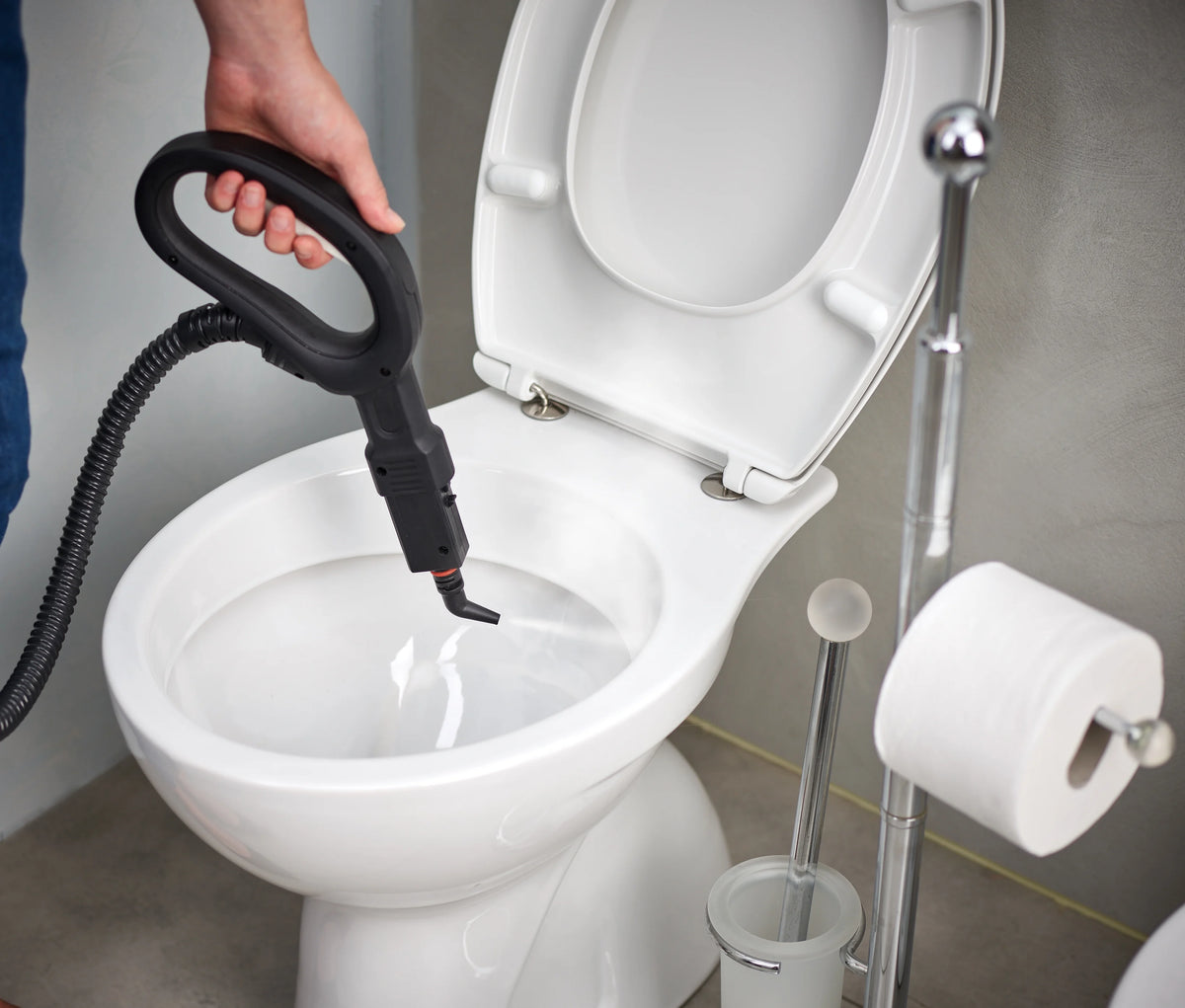 POLTI Continuous Fill Steam Cleaner for Home Use with 10 Attachments - Works for Tile Floor with Grout, Carpet, Hardwood & Upholstery