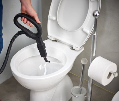 POLTI Continuous Fill Steam Cleaner for Home Use with 10 Attachments - Works for Tile Floor with Grout, Carpet, Hardwood & Upholstery