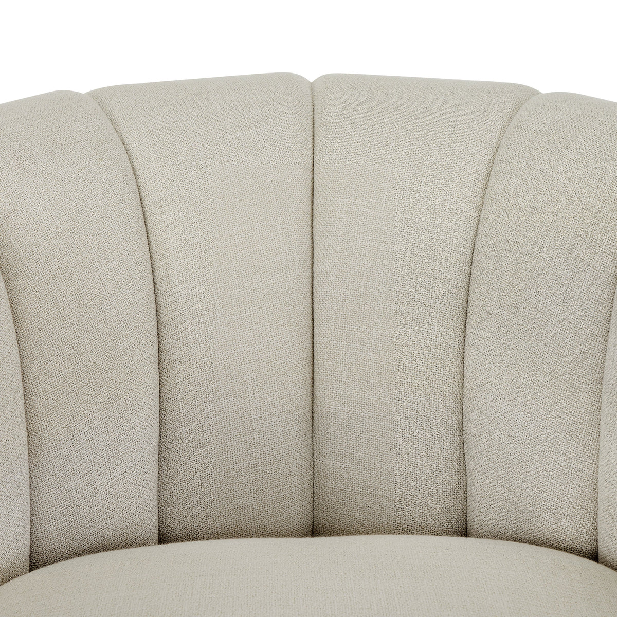 Better Homes & Gardens Lillian Accent Swivel Chair, Cream Linen