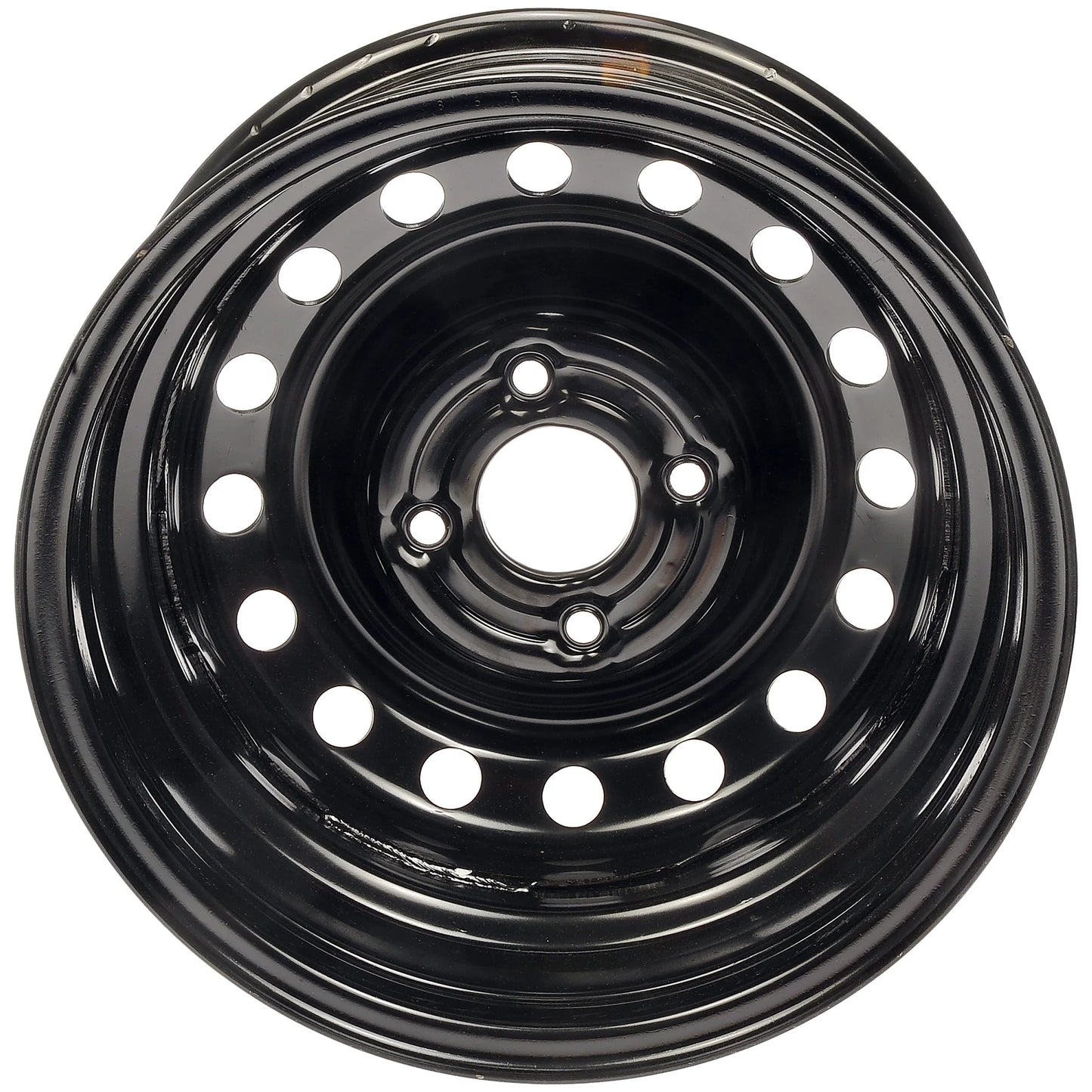 Dorman 939-111 Steel 15" Wheel Rim 15 x 6-inch 4-Lug Black, for Specific Nissan Models
