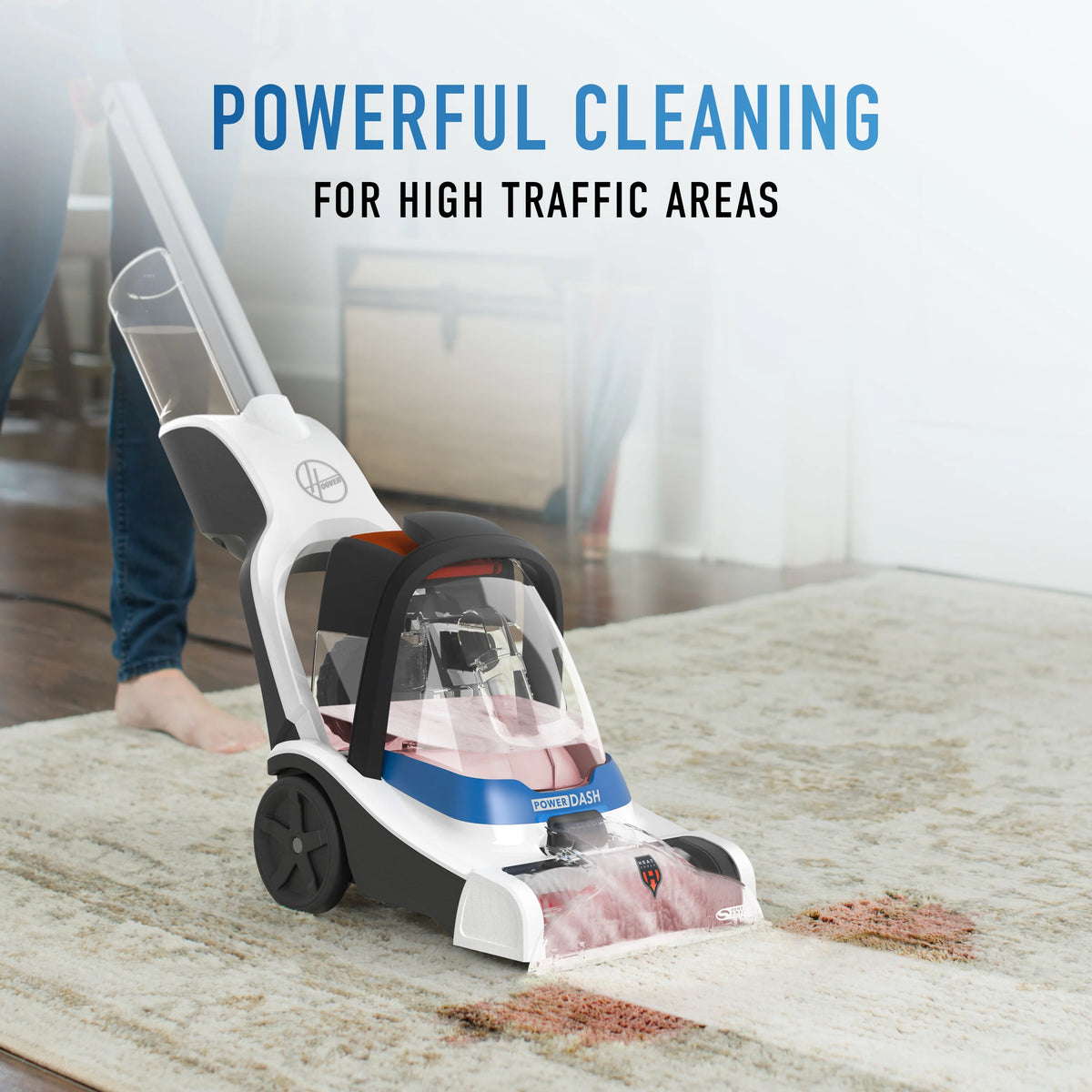 Hoover PowerDash Pet, Carpet Cleaner Machine, Carpet & Rugs, for Small Spaces, Compact, Lightweight, FH50710CN