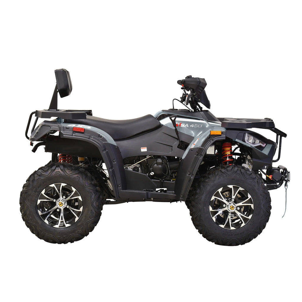Massimo MSA450F Adult ATV Quad 352cc 25 HP 4 Stroke 4-Wheeler - Sand