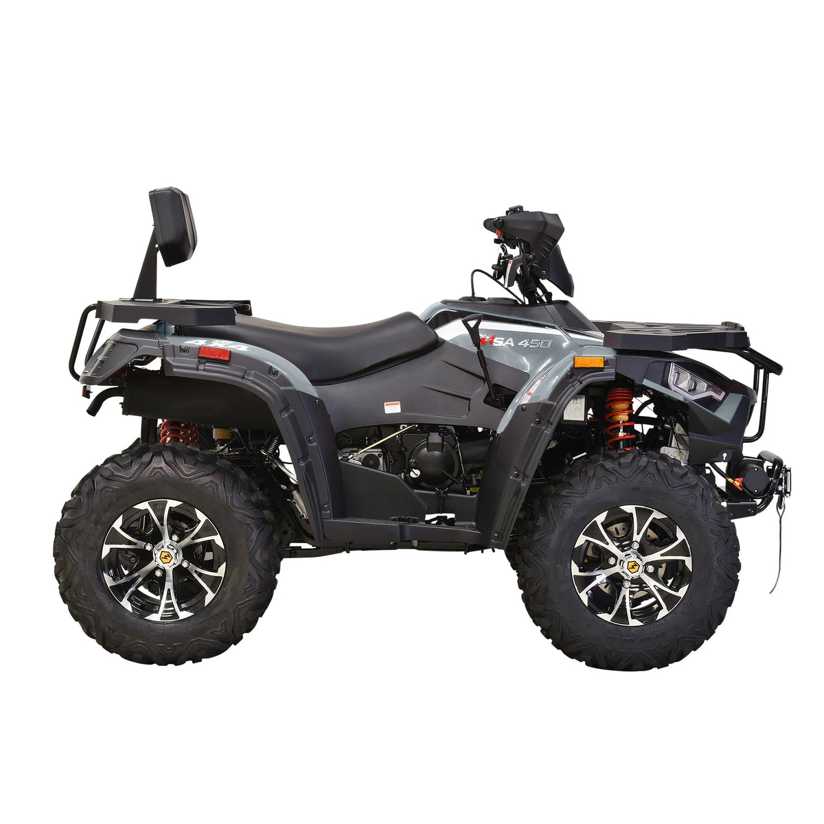 Massimo MSA450F Adult ATV Quad 352cc 25 HP 4 Stroke 4-Wheeler - Sand