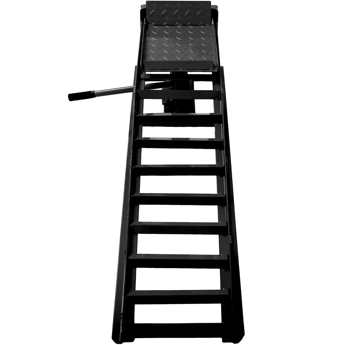 Riedhoff Hydraulic Car Ramps 2 Pack, 11000 LBS Max, Lift Height 9.48" to 16.21", Heavy Duty, Black