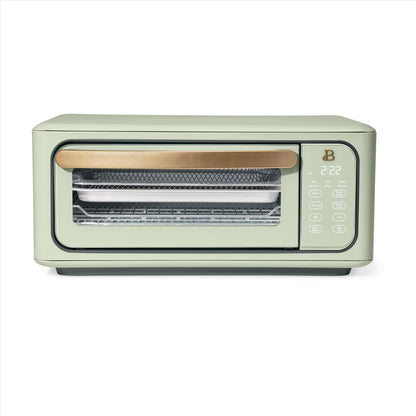 Beautiful Infrared Air Fryer Toaster Oven, 9-Slice, 1800 W, White Icing by Drew Barrymore