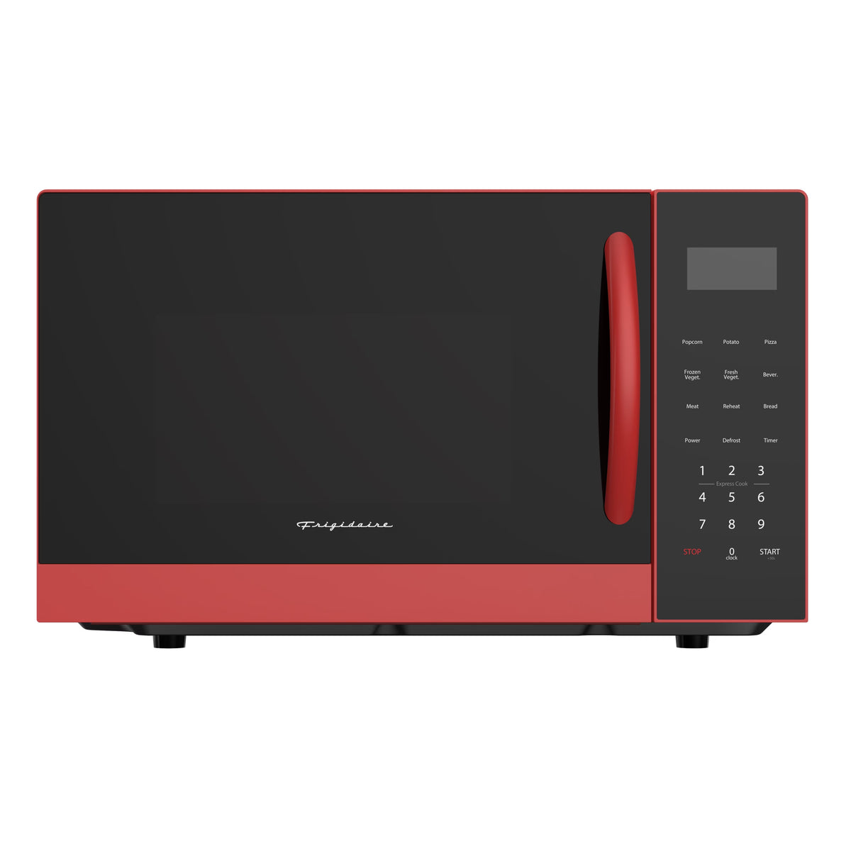 Frigidaire 0.9 Cu. Ft. Countertop Microwave Oven, Red, EMW953