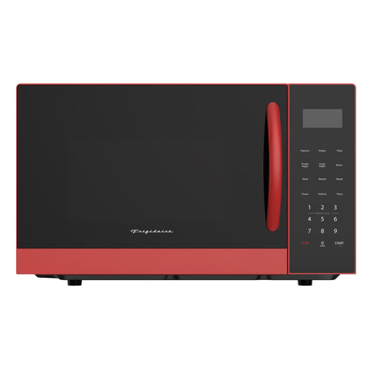 Frigidaire 0.9 Cu. Ft. Countertop Microwave Oven, Red, EMW953