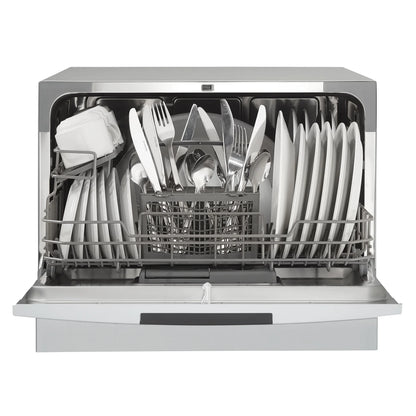 Danby 6 Place Setting Countertop Dishwasher in White (DDW621WDB)