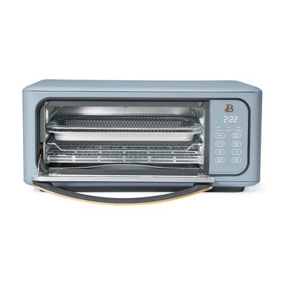 Beautiful Infrared Air Fryer Toaster Oven, 9-Slice, 1800 W, White Icing by Drew Barrymore