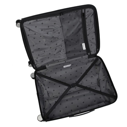 it luggage Legion 28" Hardside Checked 8 Wheel Expandable Spinner Luggage, No TSA Lock, Asphalt Black
