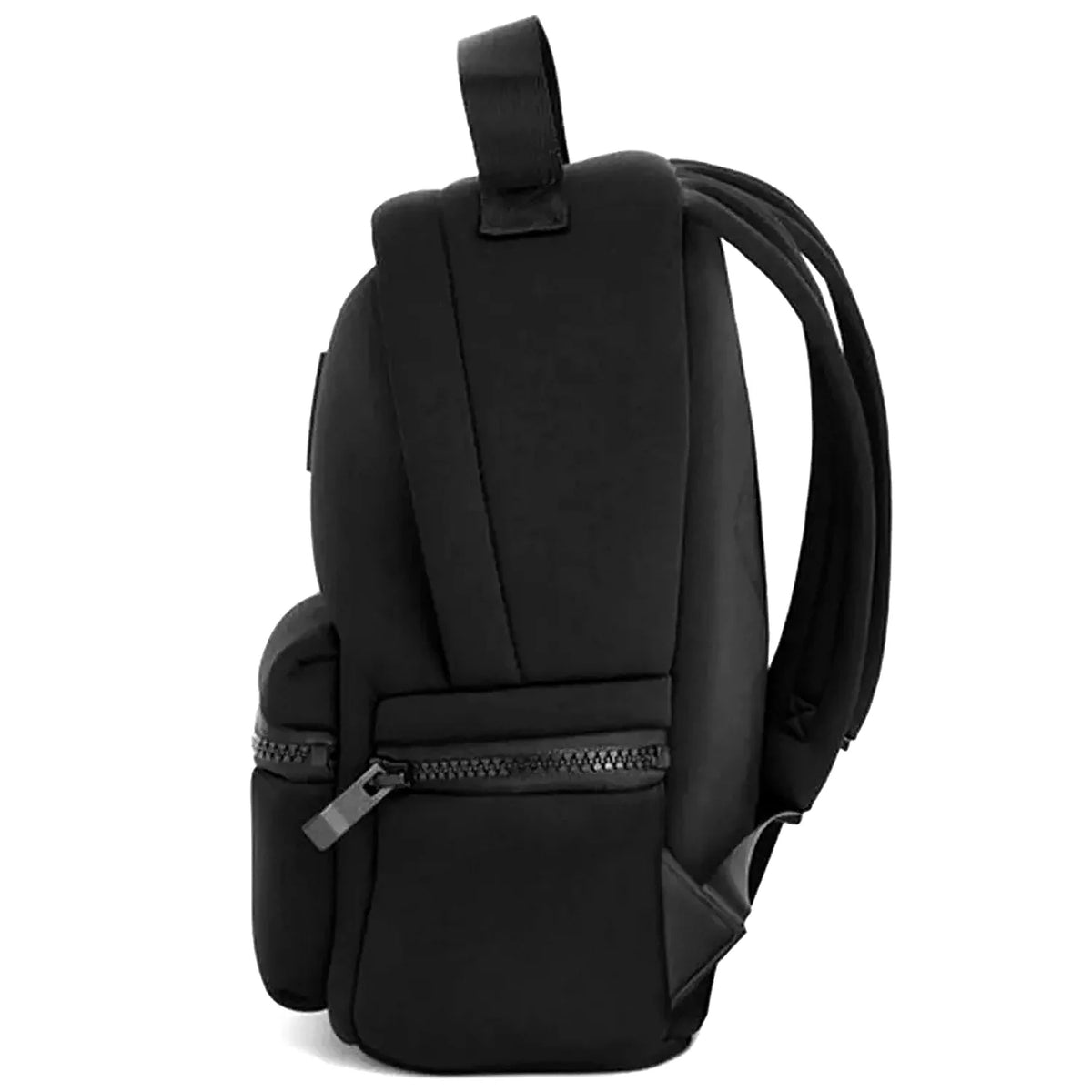 Alo Yoga Stow Backpack in Black Neoprene with Detachable Pouch, Laptop Sleeve - Water-Resistant Sport Gym Backpack for Adults