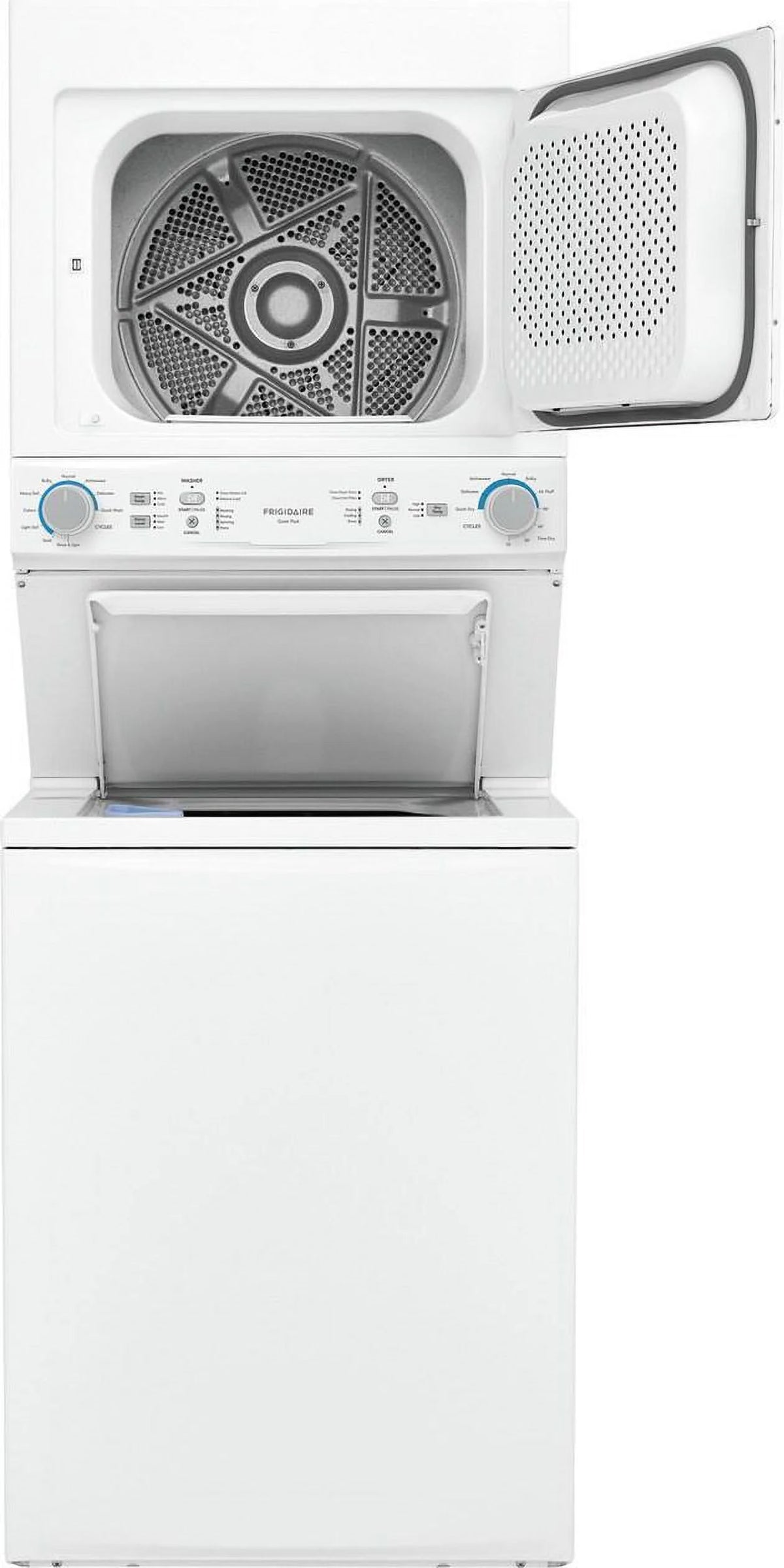 Frigidaire 5.5 Cu. Ft. 120 V White Electric Washer & Dryer