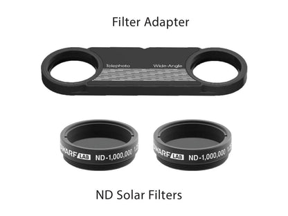 Dwarf Lab DWARF II Solar Elite Smart Telescope With Solar Filters, White, ES-DWA
