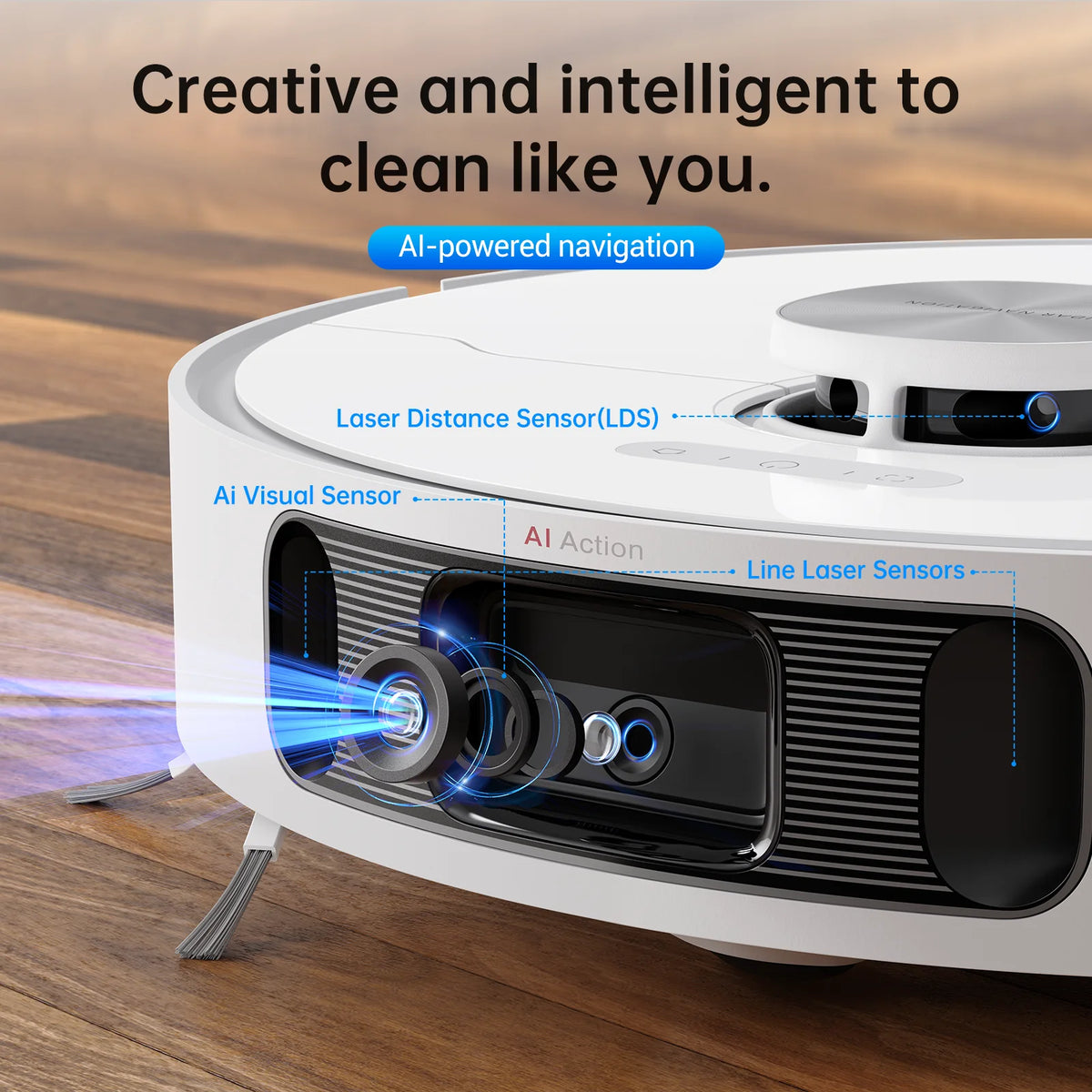 Dreame 3-in-1 E20 Plus Robot Vacuum and Mop with Smart Technology