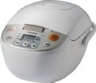 Zojirushi NL-AAC10CA 5.5 Cup (Uncooked) Micom Rice Cooker & Warmer, Beige, Made in Japan