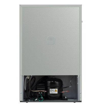 Frigidaire 4.5 cu. ft. retro compact fridge built-in side bottle opener W: 21.65" x L: 22.24" X H: 32.91" (Azure)