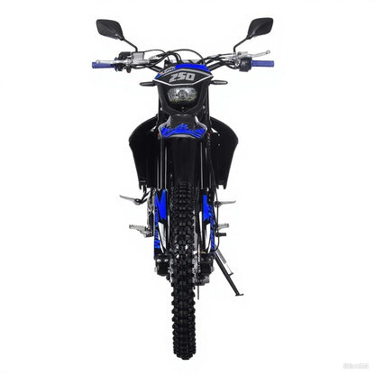 X-Pro Templar M 250cc Gas Dirt Bike with Zongshen Engine 5 Speed Pit Bikes Adult Pitbike, Big 21"/18" Wheels!