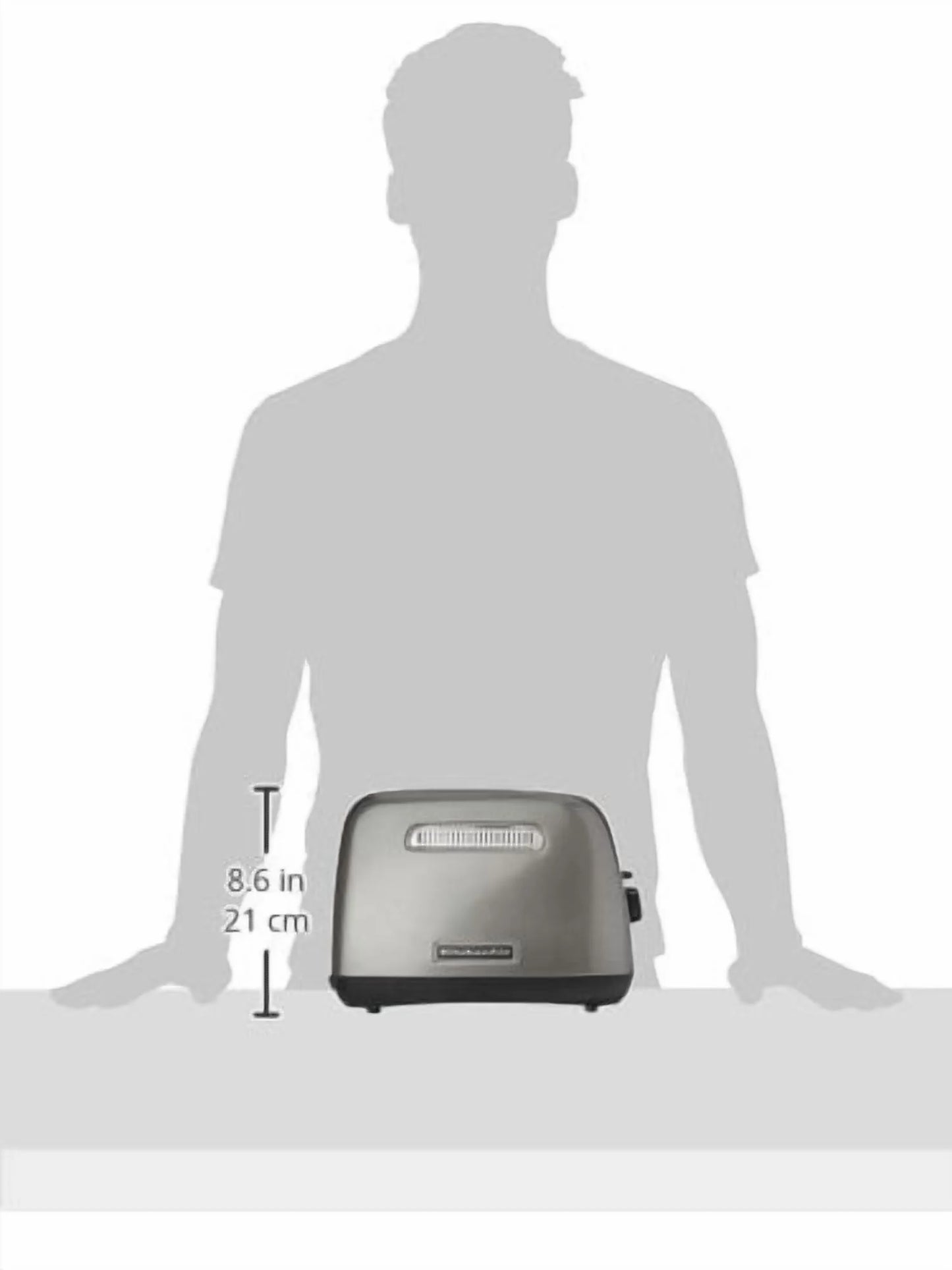 KitchenAid Toaster with Manual High Lift Lever, Contour Silver