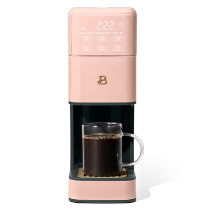 Beautiful Perfect Grind�?Programmable Single Serve Coffee Maker, White Icing by Drew Barrymore