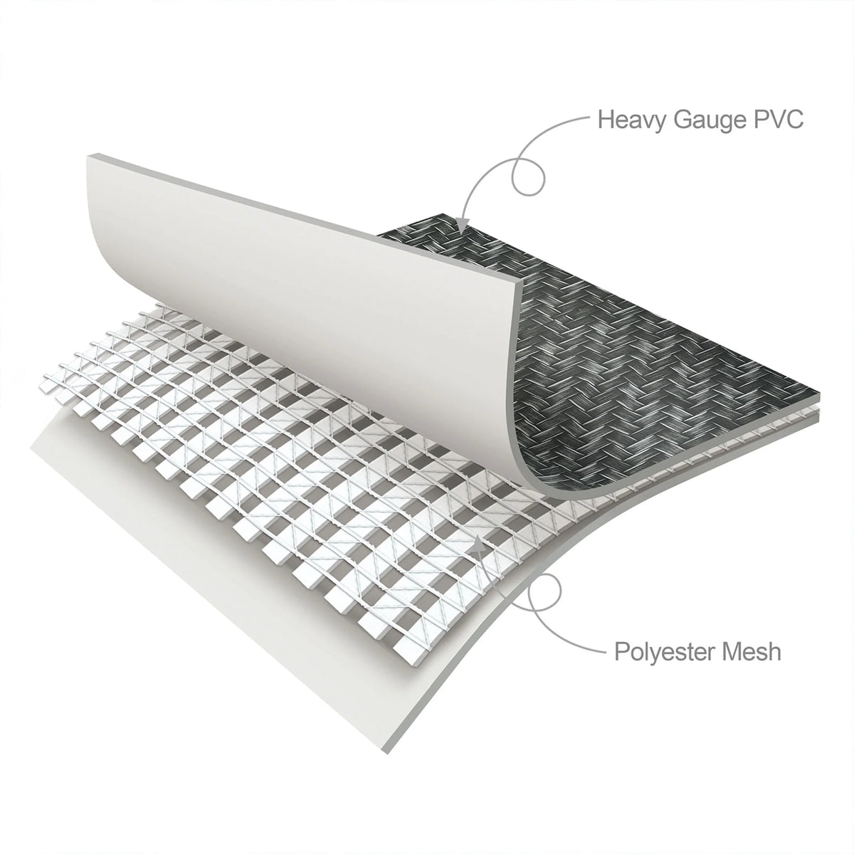 Open Box Funsicle 13' x 7' x 39" Rectangle Above Ground Swimming Pool, Gray