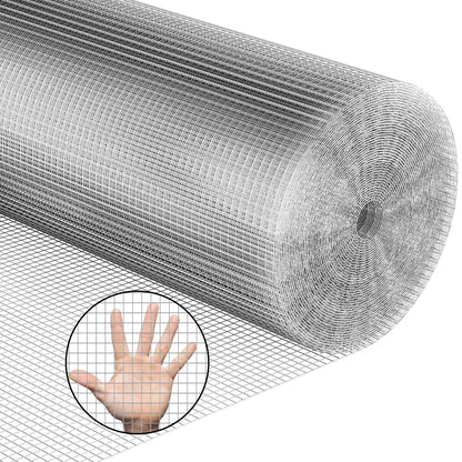 DWALE 48inx100ft 19 Gauge Heavy Duty Galvanized Wire Fence