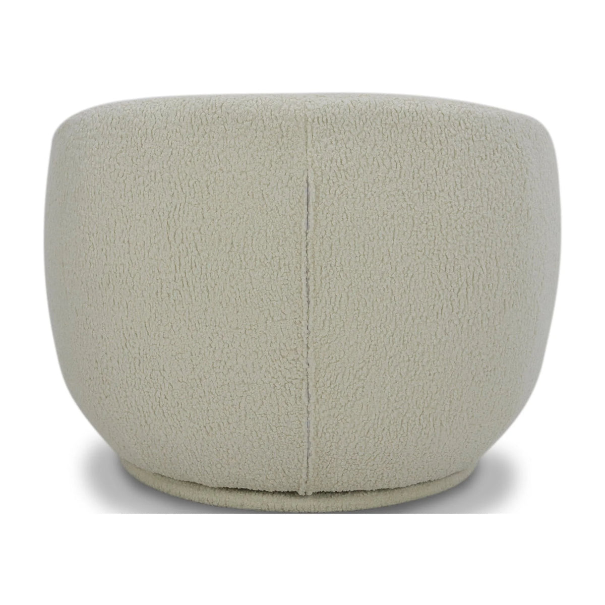 Better Homes & Gardens Mira Swivel Accent Chair, Cream Shearling