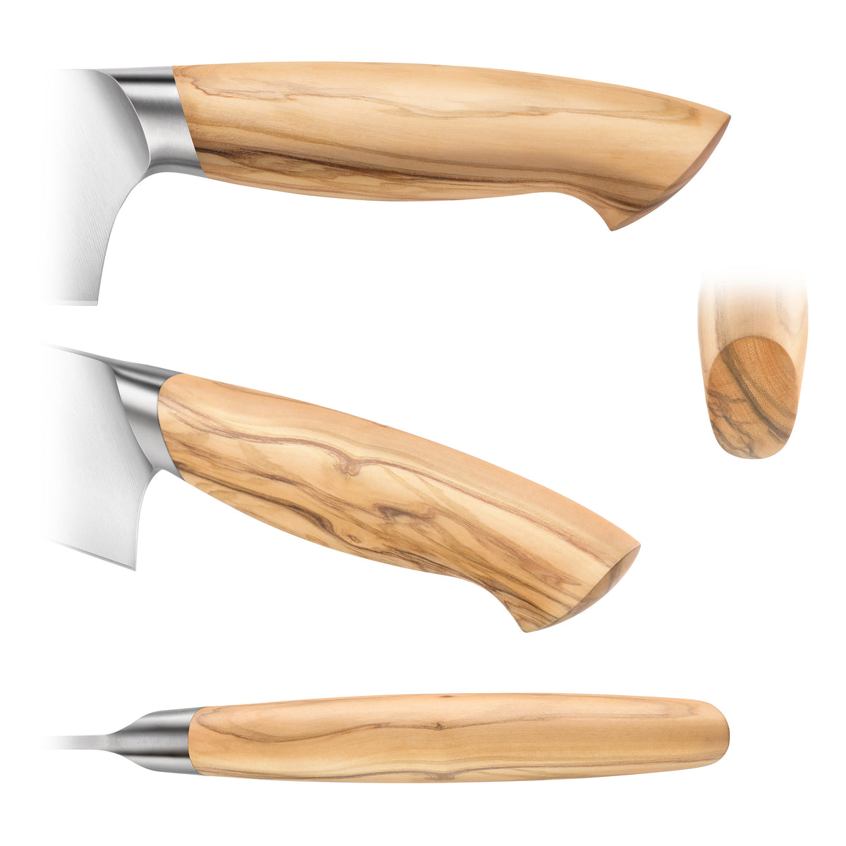 Cangshan OLIV Series Swedish Steel 15-Piece Knife Block Set, Maple Block