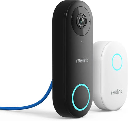 Reolink 2K 5MP Video Doorbell Camera 5G Wifi Security Home Doorbell Chime, Person &Package Detection
