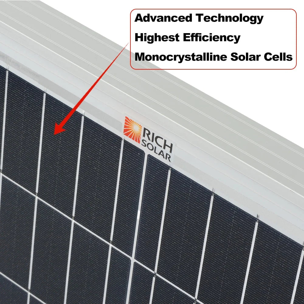 Mega 200 Watt 24 Volt Solar Panel