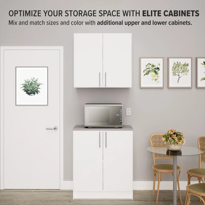 Prepac Elite 32" Wall Cabinet, White