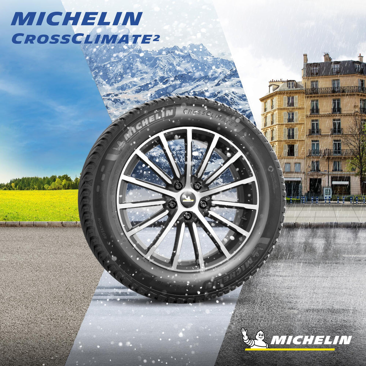Michelin CrossClimate 2 205/55R16 91H AS A/S Tire