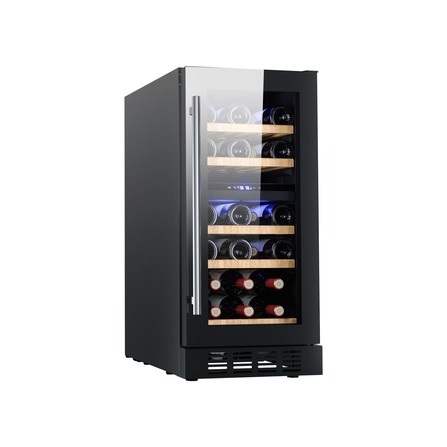 Ktaxon 18 Bottle Compressor Wine Cooler Freestanding Wine Fridge, Fast Cooling, Low Noise