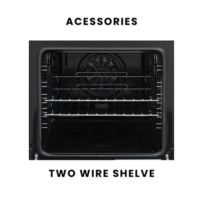 Equator 20" Electric Cooking Range 4 Ceramic Burner CONVECTION OVEN+AIR FRYER SS